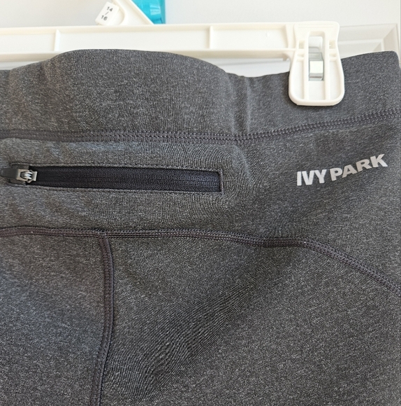 IVY PARK leggings Black Full Length Women's Medium Athletic Athleisure Beyonce - Picture 4 of 10